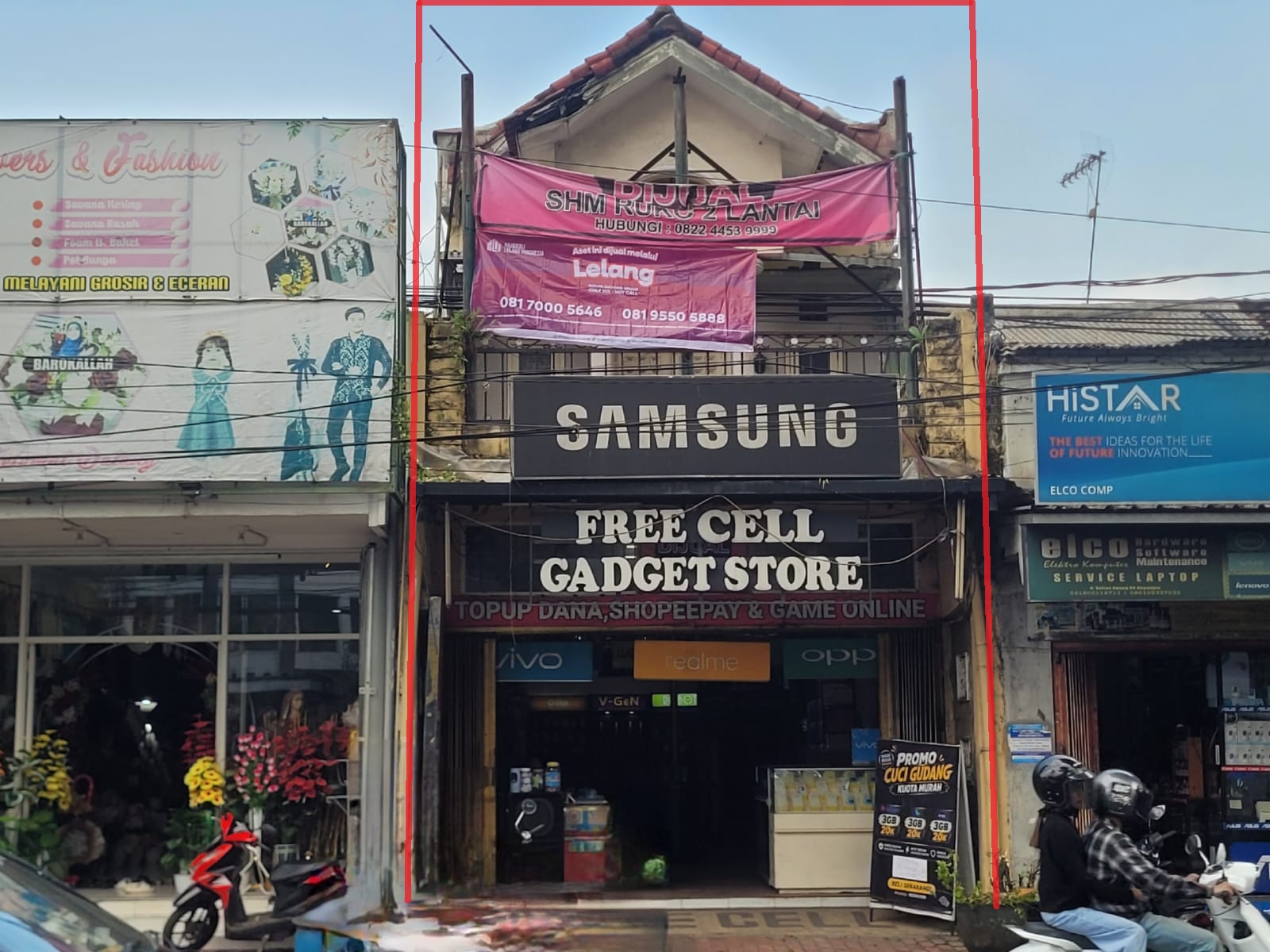 SEGERA LELANG TOKO
