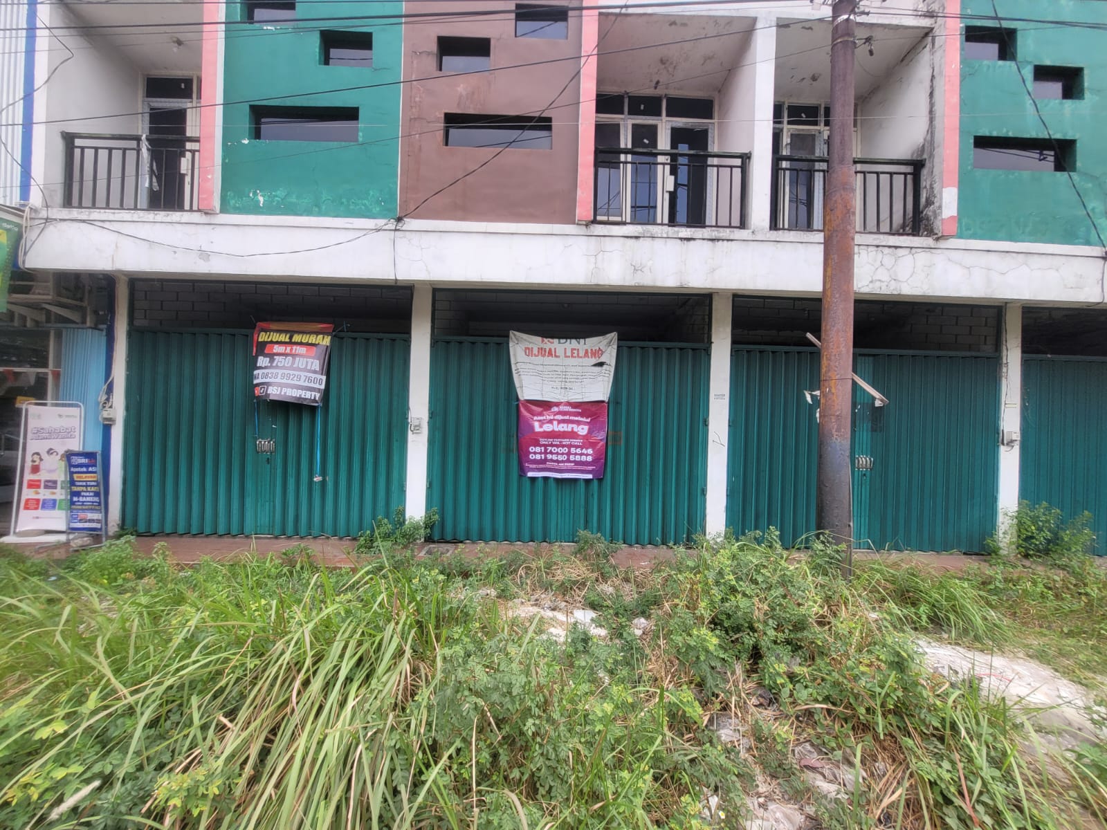AGUNAN LELANG RUKO 2 LANTAI