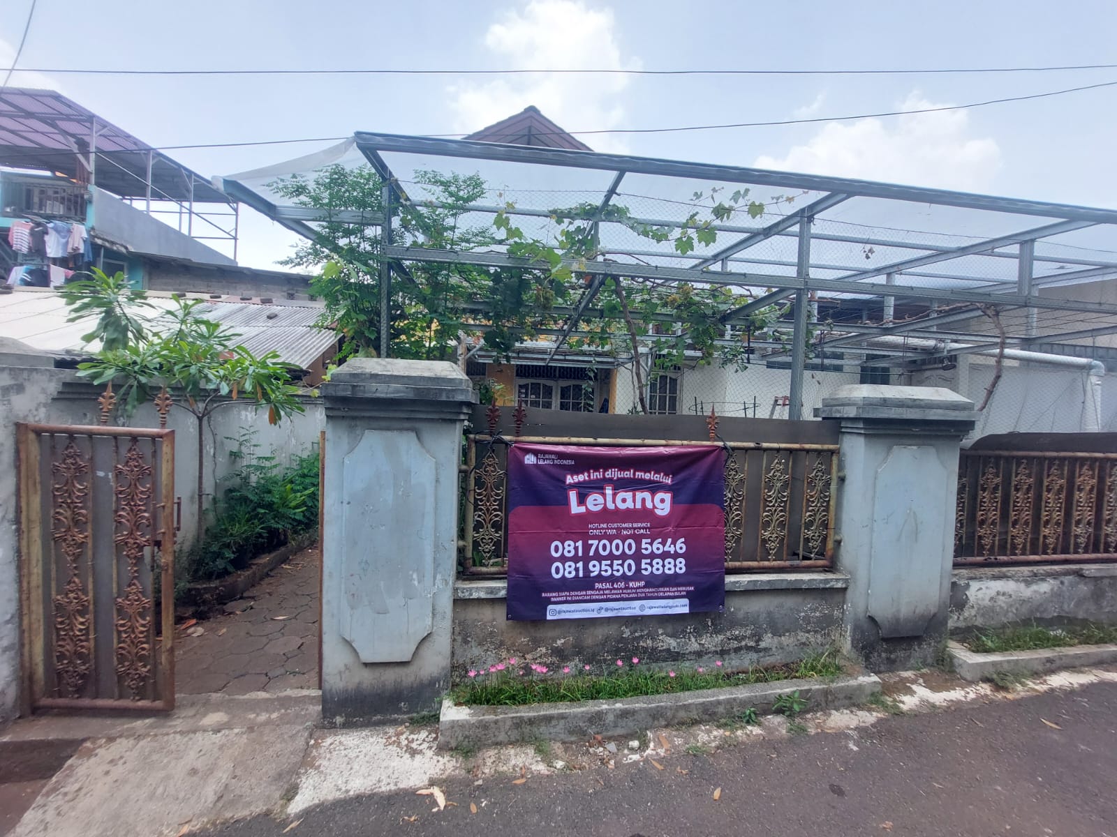AGUNAN LELANG HUNIAN ASRI