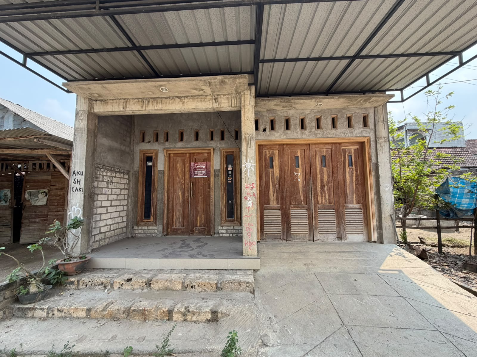 AGUNAN LELANG RUMAH TINGGAL MINIMALIS