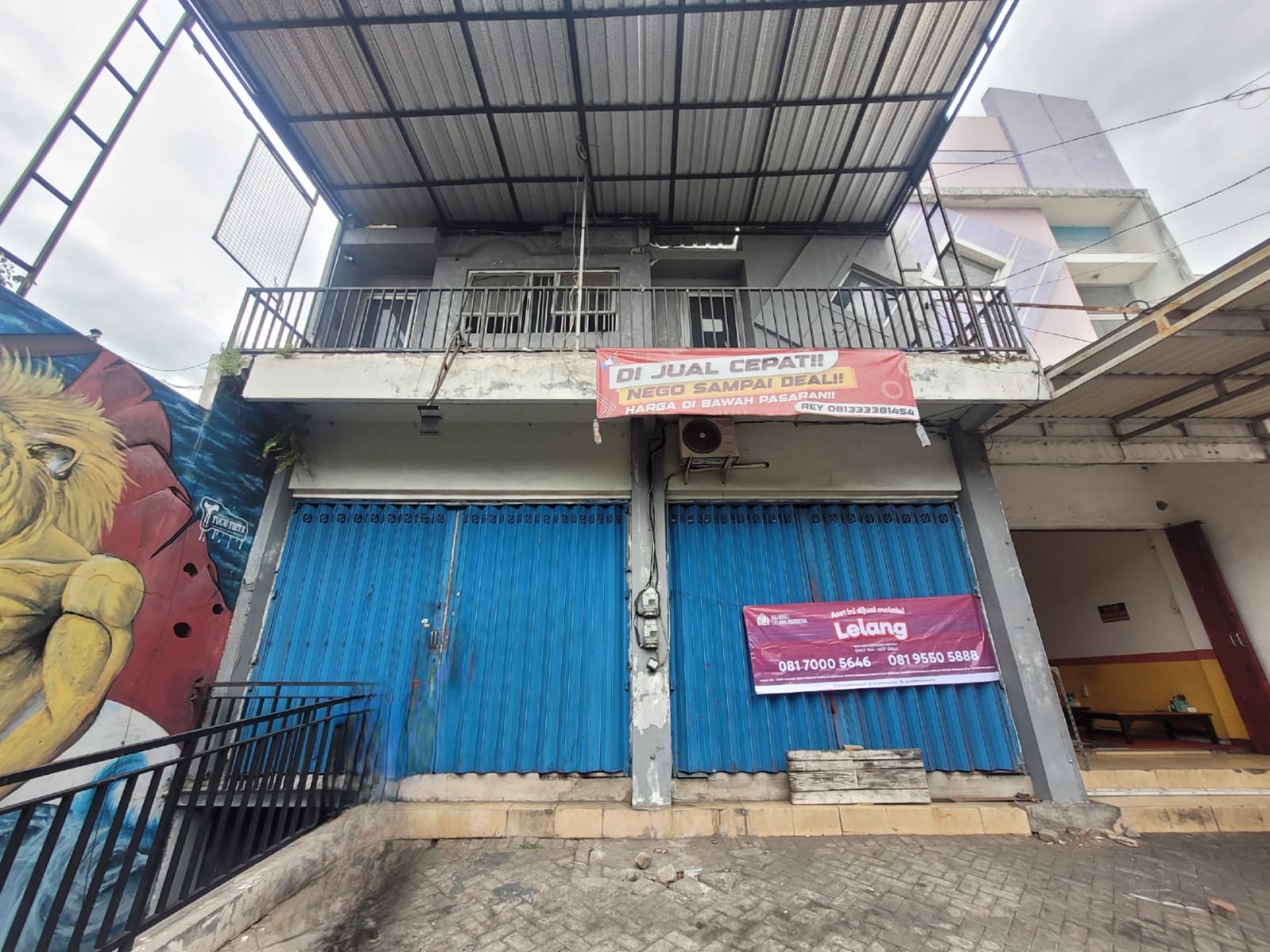 AGUNAN LELANG RUKO 2 LANTAI