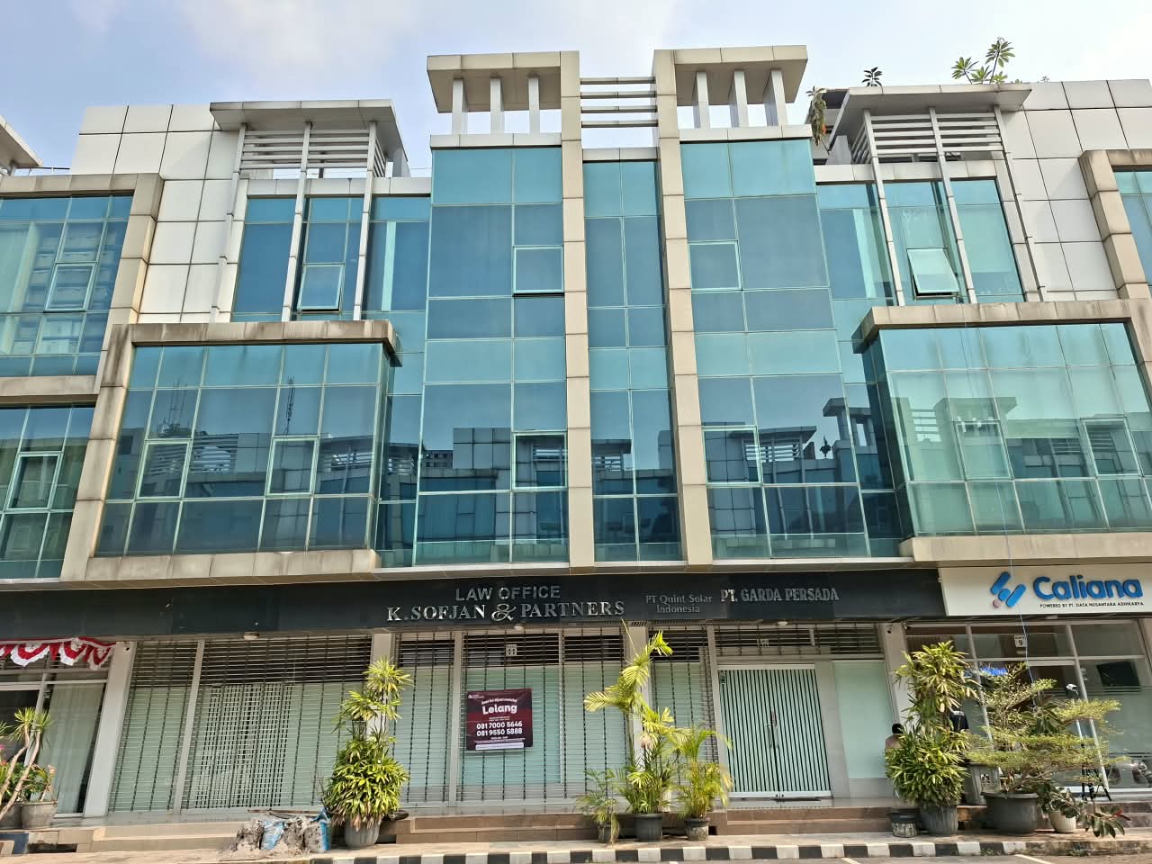 AGUNAN LELANG DUA UNIT RUKO 4 LANTAI