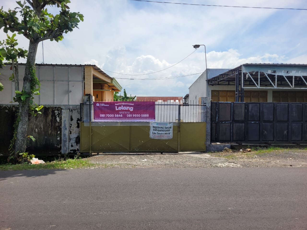 AGUNAN LELANG GUDANG